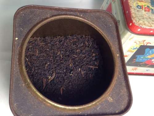 TINS TEA 1 HARRODS No 14 content DO NOT DRINK + 1 other LOOK at My BUY NOW listings NO WAITING