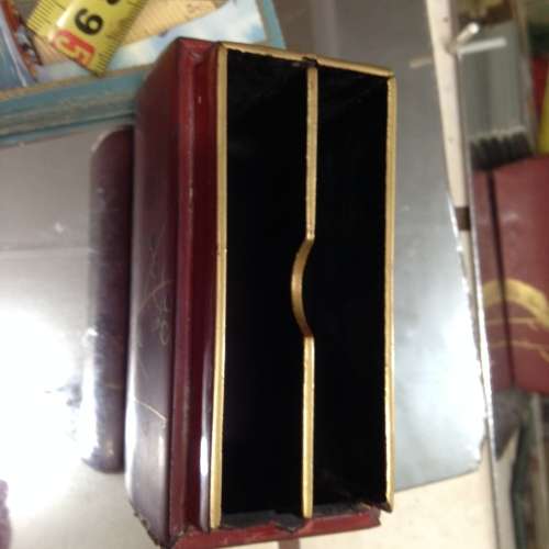 Wood Box Oriental + 2 PK. PLAYING cards 2 Assorted LOOK At My BUY NOW*NO WAITING