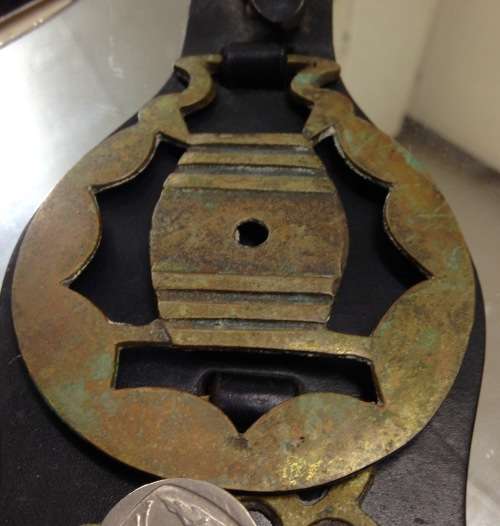 Leather strap has horses chest Brasses on LooK at My BUY NOW itemsNO WAITING