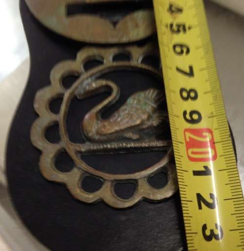 Leather strap has horses chest Brasses on LooK at My BUY NOW itemsNO WAITING