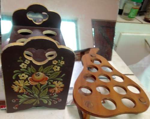 2 Egg Stands1GermanFolkArt` Bauen Maleri GREAT COUNTRY HOME DECOR LooKatMyBUY NOWitemsNO WAITING