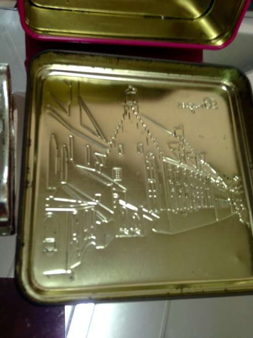 TINS for U The collector 1 mod Embossed Bruges Scene LOOK At My BUY NOW listings NO WAITING