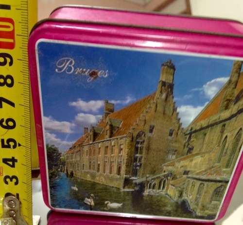 TINS for U The collector 1 mod Embossed Bruges Scene LOOK At My BUY NOW listings NO WAITING
