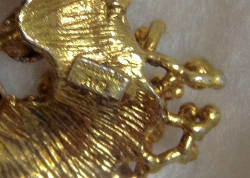 Brooch Genuine Pearl Setting Rolled Gold back catch missing LOOK At My BUY NOW items NO WAITING