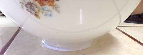 Circa1930 Art Deco Glass Hanging Globe Ball Shade