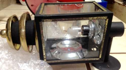 Lamp Metal Glass - Wall Sconce Carriage style * LooKatMyBUY NOW*NO WAITING*GREAT COUNTRY HOME DECOR