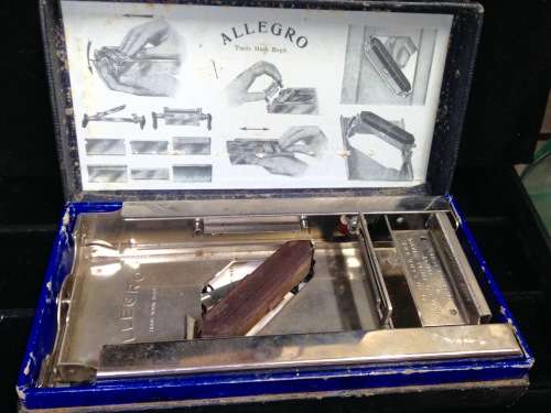 ALLEGRO`boxed Razor Blades Sharpener Not Tested LOOK At my BUY NOW listings NO WAITING