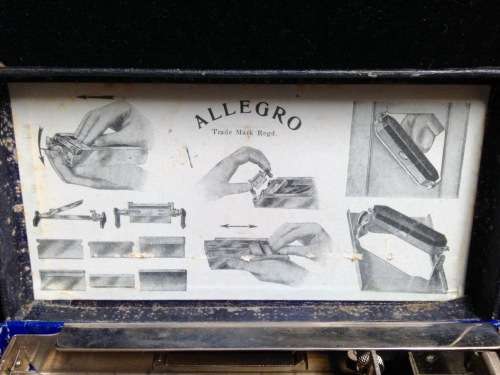 ALLEGRO`boxed Razor Blades Sharpener Not Tested LOOK At my BUY NOW listings NO WAITING