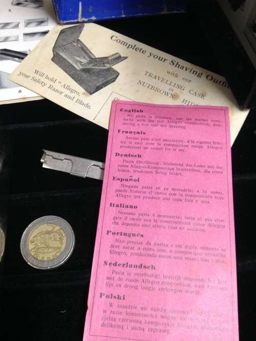 ALLEGRO`boxed Razor Blades Sharpener Not Tested LOOK At my BUY NOW listings NO WAITING
