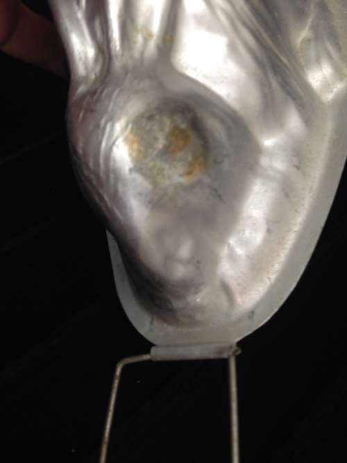 c1931/51Rabbit Jelly Mould has wireStandEasierforLiquid LOOK At All My BUY NOW LISTINGS NO WAITING