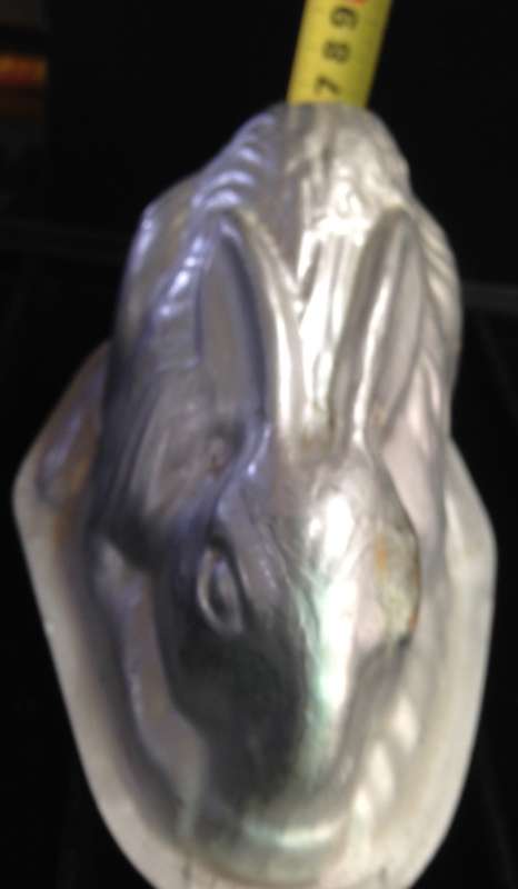 c1931/51Rabbit Jelly Mould has wireStandEasierforLiquid LOOK At All My BUY NOW LISTINGS NO WAITING