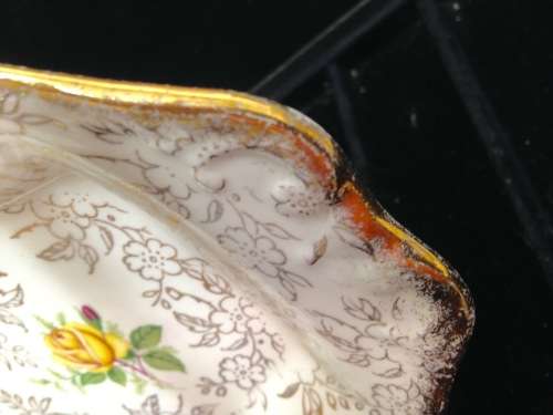 CHINlTZ *Royal Tudor Barker Bros ceramic plate