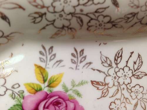 CHINlTZ *Royal Tudor Barker Bros ceramic plate