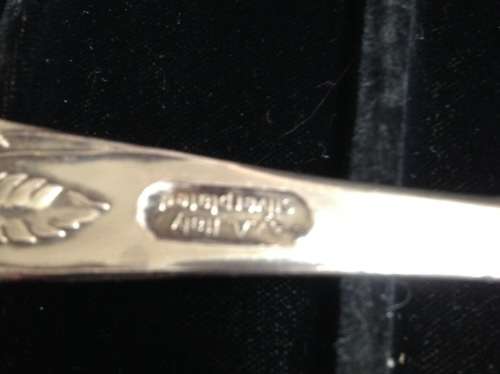 Salad Servers - EPNS Ornate made in Italy in a box LOOK At All My BUY NOW listings NO WAITING