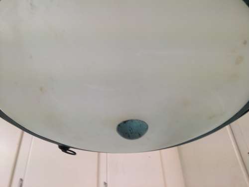 500mmDiameter Single Bulb PendantCHANDELIER metal Glass marbled Shade