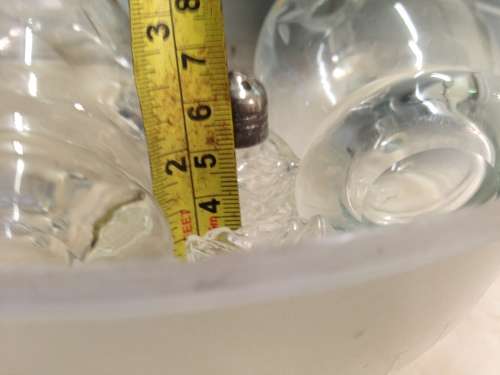 Condiment decanters 2 Grape Cut Oil+ Vinegar Glass bottles+ 2 salt shaker LOOK At My BUY NOW LISTING