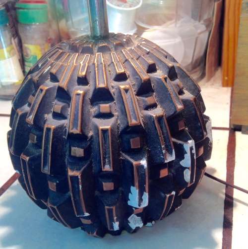 Lamp base - Table lamp Working Troika style distressed Look at My BUY NOW Listings NO WAITING