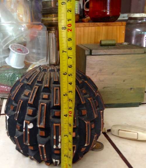 Lamp base - Table lamp Working Troika style distressed Look at My BUY NOW Listings NO WAITING