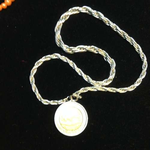 CHAIN - Silver tone metal