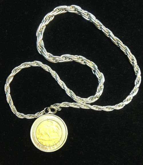 CHAIN - Silver tone metal