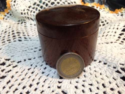 STINK WOOD cylindrical Box Cufflinks-Look at my Buy Now listings No Waiti