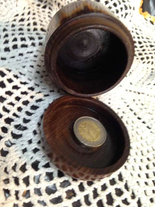 STINK WOOD cylindrical Box Cufflinks-Look at my Buy Now listings No Waiti
