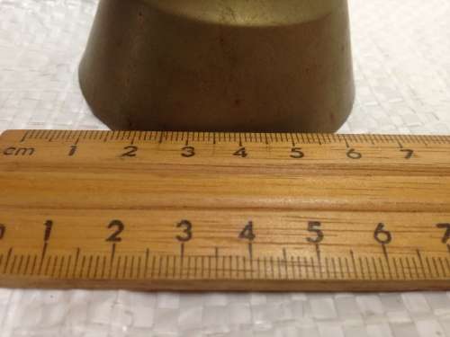 Brass bell wood handle+ 2 Serviette rings LOOK At My BUY NOW LISTINGS NO WAITING