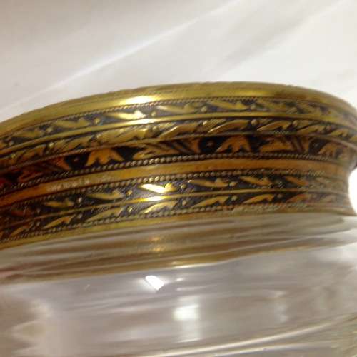 Glass box -1 Vanity Dressing Table decor Lid edge Nielio work LOOK At My BUY NOW LISTINGS NO WAITING