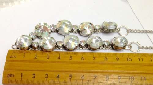 Necklace - large acrylic crystal beads LOOK At My BUY NOW LISTINGS NO WAITING