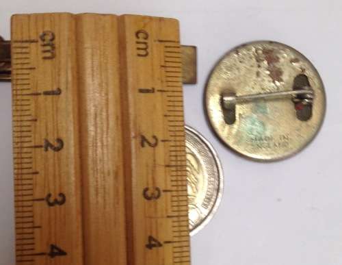 Tie Bar Clip MetalMotherOfPearl Scotland brooch *GREAT COUNTRY HOME DECORLookatmyBUYNOWitemNOWAITING