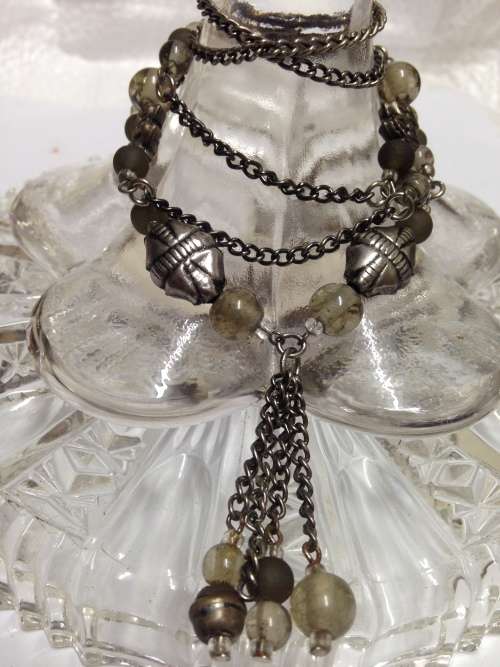 Necklace Vintage Murano glass Beads LOOK At My BUY NOW LISTINGS NO WAITING