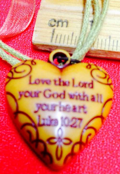 Pendant Lucite pendant  Psalm from Luke on ribbon+thing LOOK At All My BUY NOW LISTINGS NO WAITING