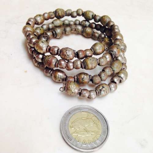 Bangle Slave beads or worn on ancle
