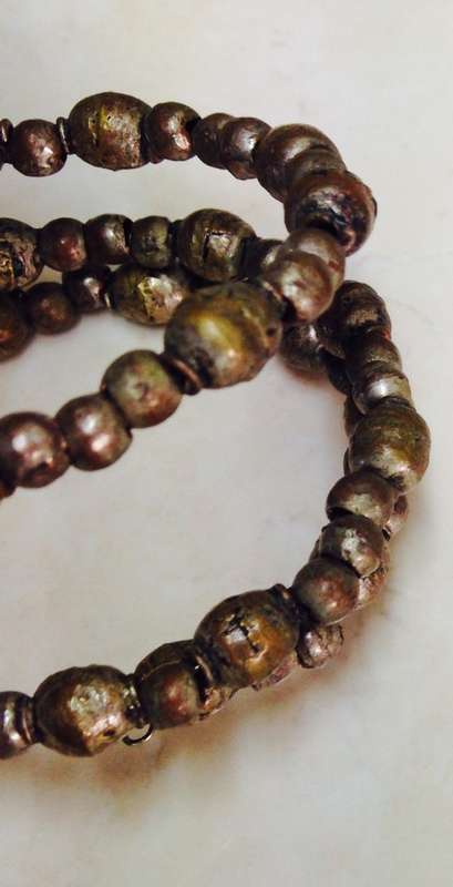 Bangle Slave beads or worn on ancle