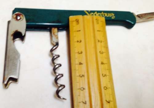 Tot Measures Double sided 2 + 2 Bottle openers*1 script Nederburgh on +