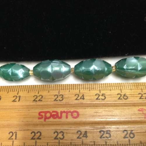Necklace - Vintage Design on GRADUATING 60,sPlastic beads For the collector of 1960` goodies