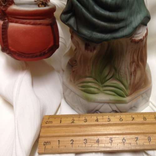MUD MAN figurine- Oriental`ELWECO`Porcelain Hanging baskets height 22cm