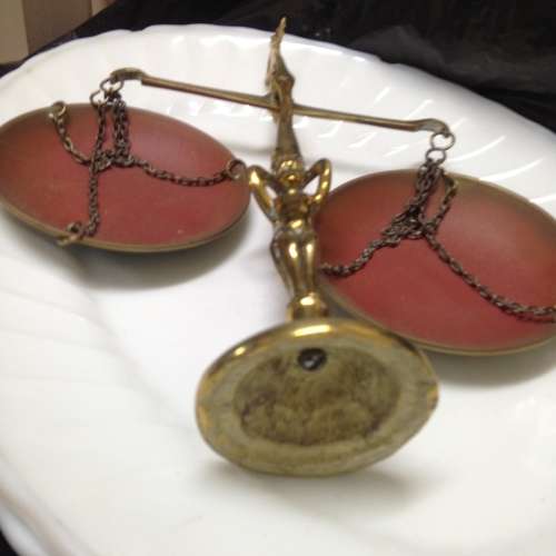 Scales female FIGURINE hanging scale LOOK At My BUY NOW listings NO WAITING