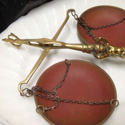 Scales female FIGURINE hanging scale LOOK At My BUY NOW listings NO WAITING