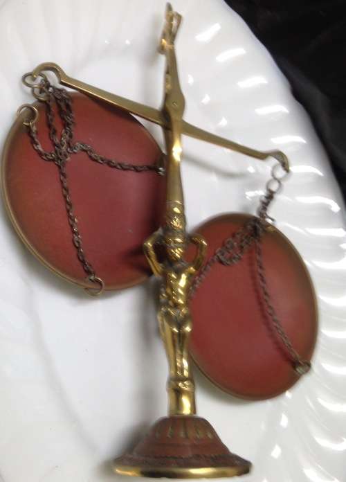 Scales female FIGURINE hanging scale LOOK At My BUY NOW listings NO WAITING