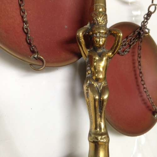 Scales female FIGURINE hanging scale LOOK At My BUY NOW listings NO WAITING