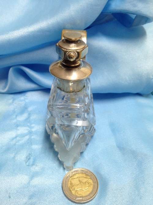 Bacarrat Sterling Silver atomiser Perfume Crystal LOOK At My Buy Now listings No Waiting
