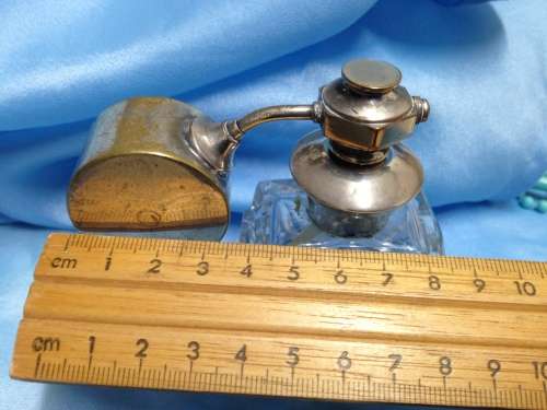 Bacarrat Sterling Silver atomiser Perfume Crystal LOOK At My Buy Now listings No Waiting