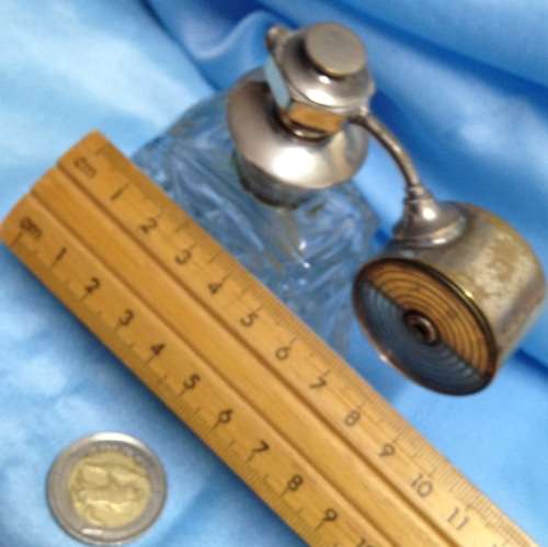 Bacarrat Sterling Silver atomiser Perfume Crystal LOOK At My Buy Now listings No Waiting