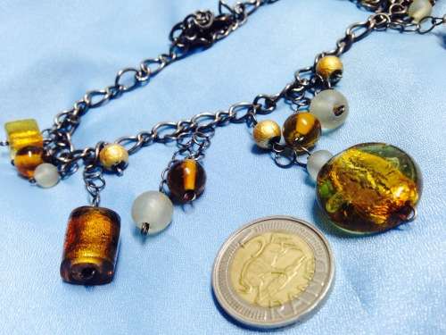 Bracelet lamp work glass beads Look at my Buy Now listings No Waiting