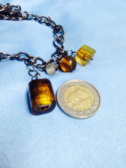 Bracelet lamp work glass beads Look at my Buy Now listings No Waiting