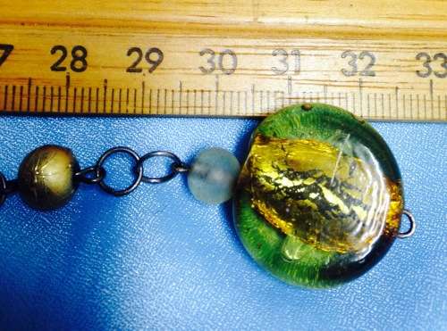 Bracelet lamp work glass beads Look at my Buy Now listings No Waiting