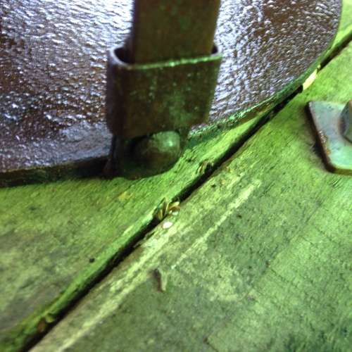 Steel Griddle handle has Ring to hang LOOK At My BUY NOW listings NO WAITING
