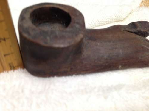 lidded Shaving Box + Pipe rest foot shape hand made