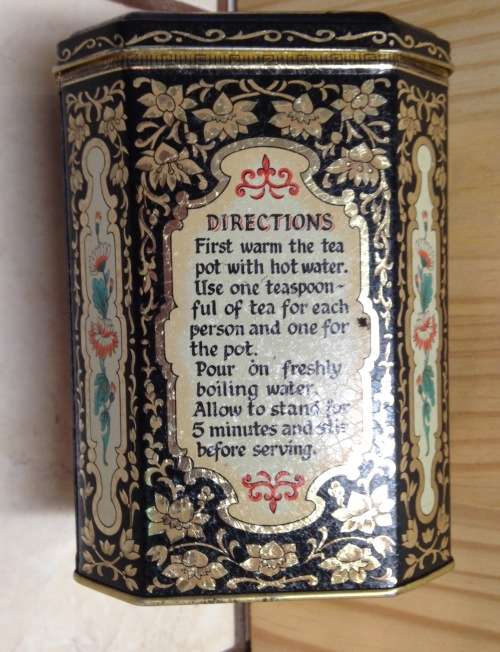 TIN - CHINA TEA Thomas Martin+Co New York tea blender
